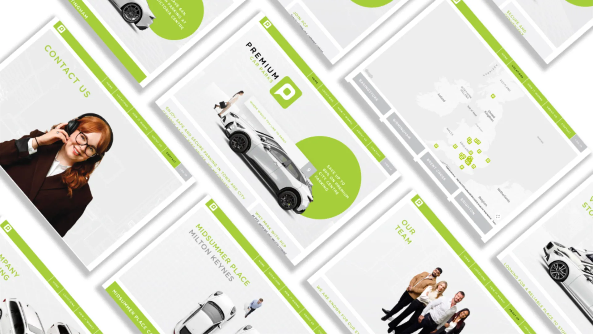 Premium Car Parks Digital Parking Experience